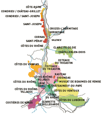 Spécialistes des vins de la vallée du Rhône